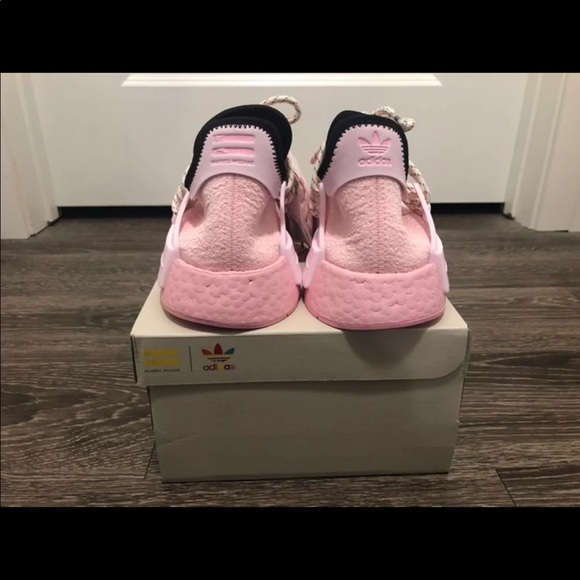 Adidas Pink Hu NMD Pharrell Sneakers - Picture 11 of 14